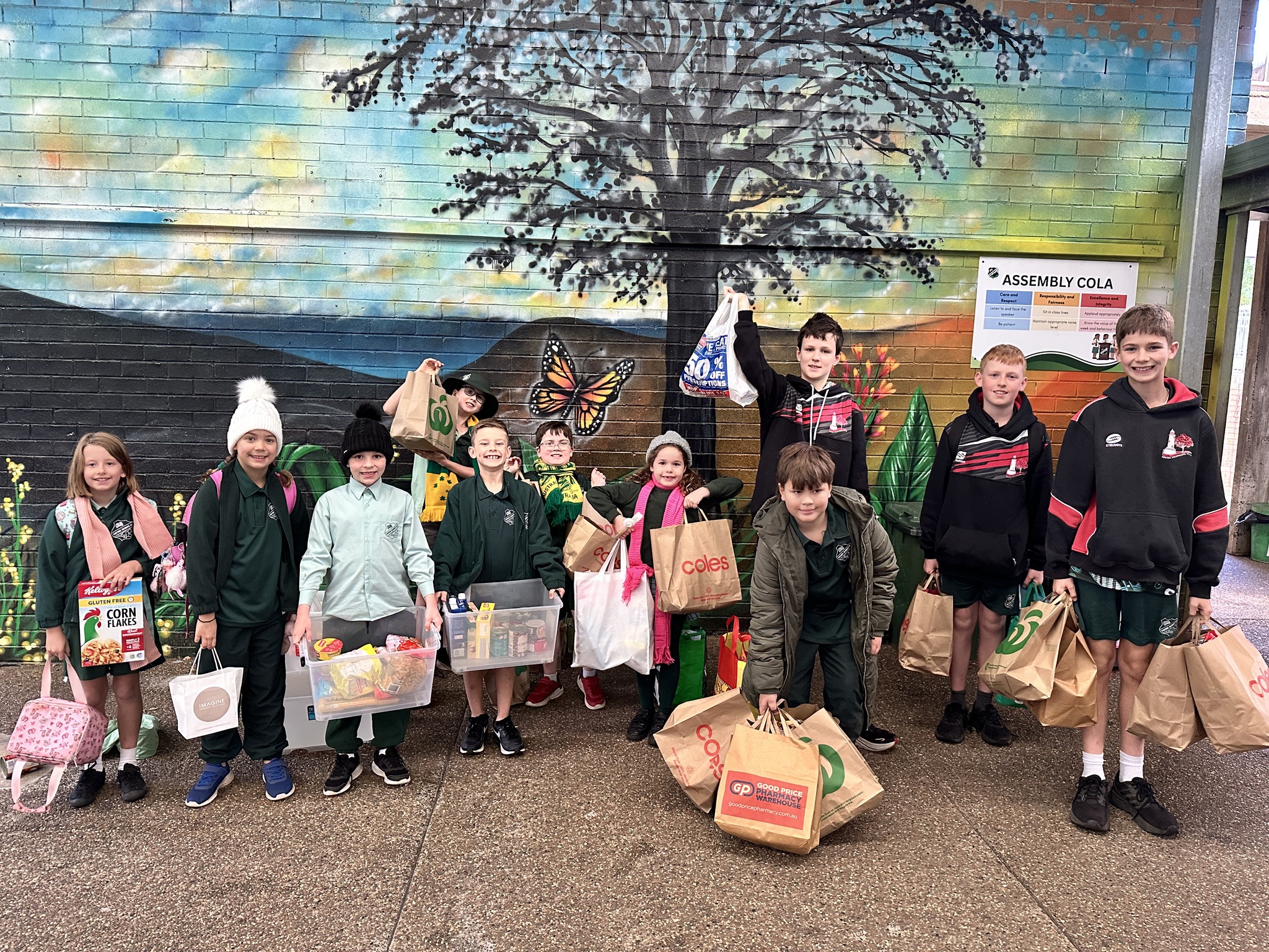 Figtree Heights Public School Supporting WHHHS in Wrap Up Homelessness Week
