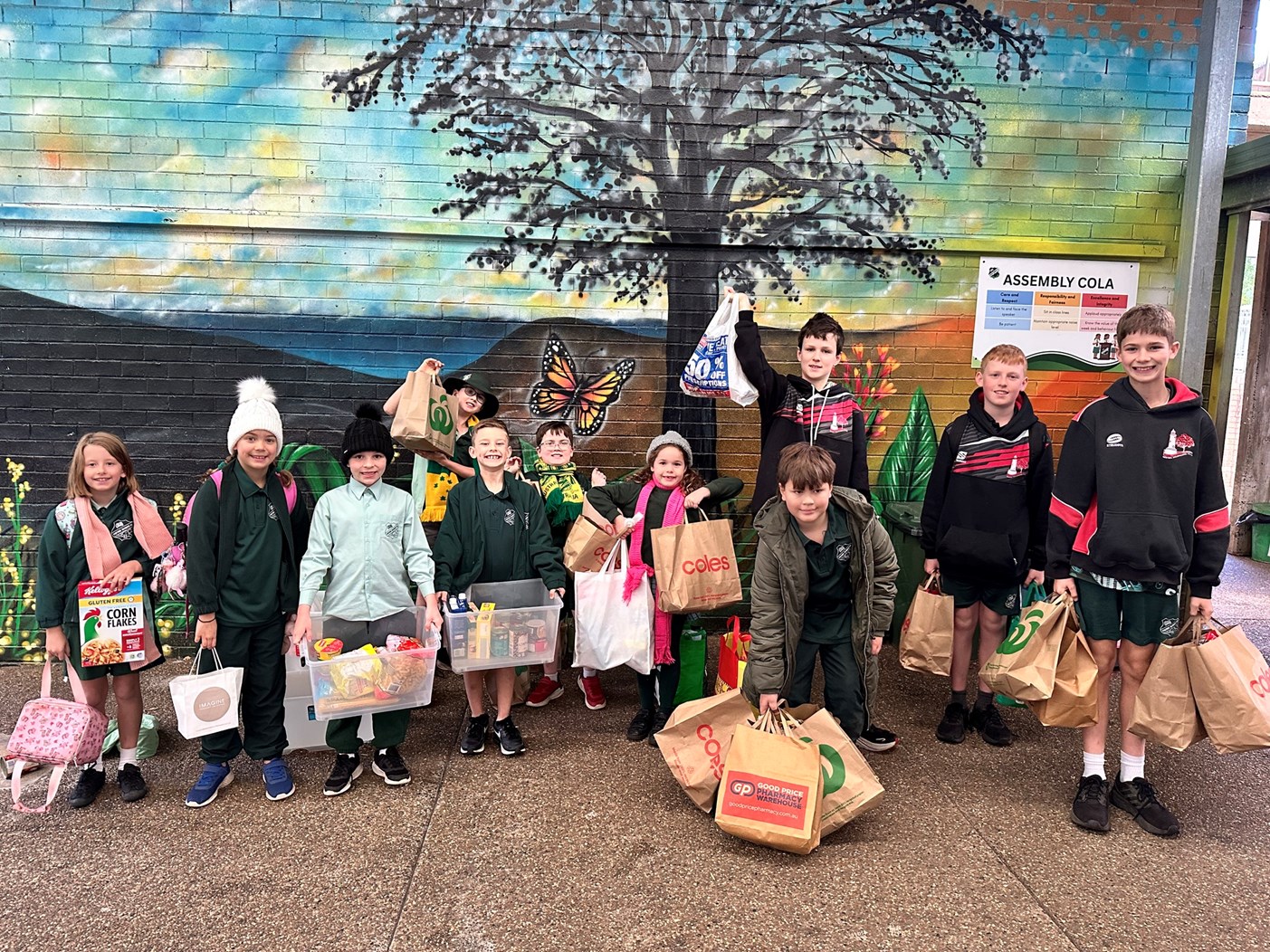 Figtree Heights Public School Supporting WHHHS in Wrap Up Homelessness Week