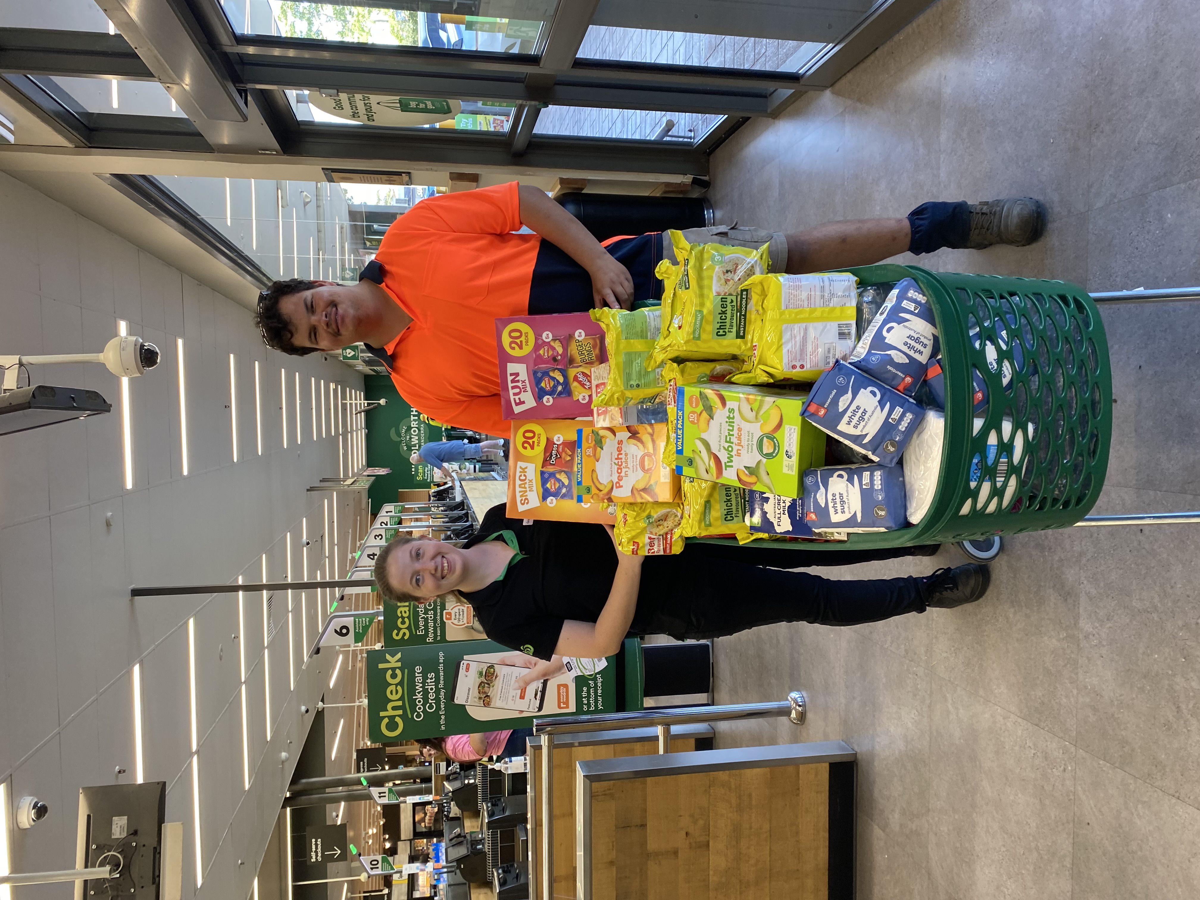 Woolworths Unanderra Donations